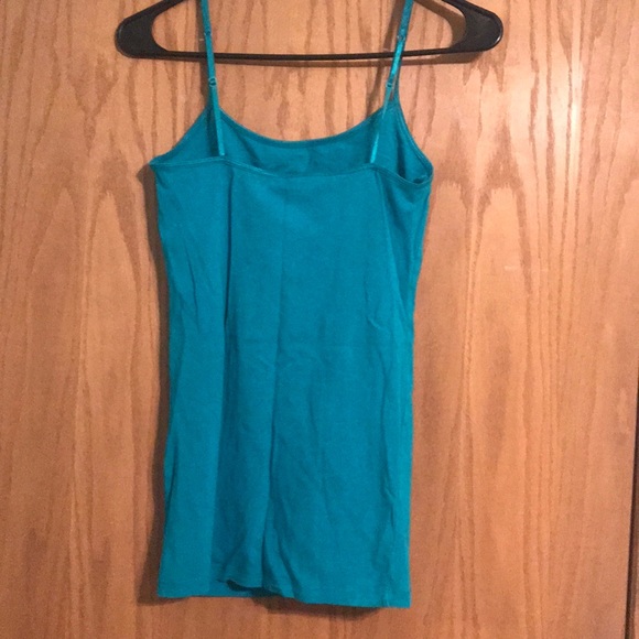 Aeropostale turquoise spaghetti strap tank top - Picture 4 of 4